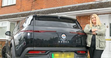 Marketing director Karin Simonsen has been left with a £42,000 paperweight in her drive after her Fisker Ocean packed in