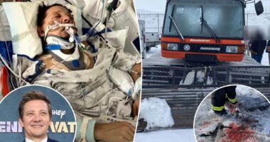 'I heard all the bones crack' and 'I could see my left eye with my right eye'