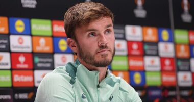 James Maddison has shut down any talk that Spurs' players have turned on Ange Postecoglou