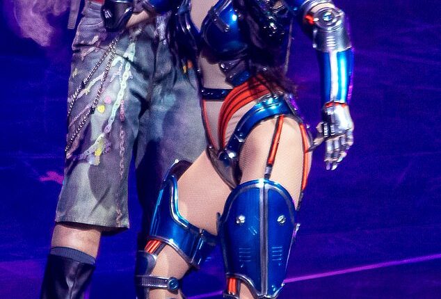 Katy Perry's Lifetimes Tour has copped criticism for lacklustre dance moves , underwhelming vocals and clunky costumes - but one onlooker has a theory as to why the show seems 'disjointed'