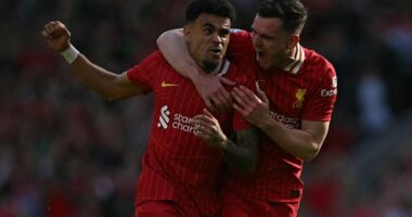Liverpool v Tottenham LIVE: Latest score and goal updates from Premier League today
