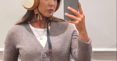 Louise Thompson has candidly opened up about a suffering 'horrendously debilitating' stoma leak while out in central London on Tuesday morning