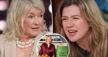 Martha Stewart admits she's never ordered food delivery