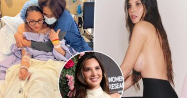 Olivia Munn stopped post-mastectomy scar treatment after Skims campaign