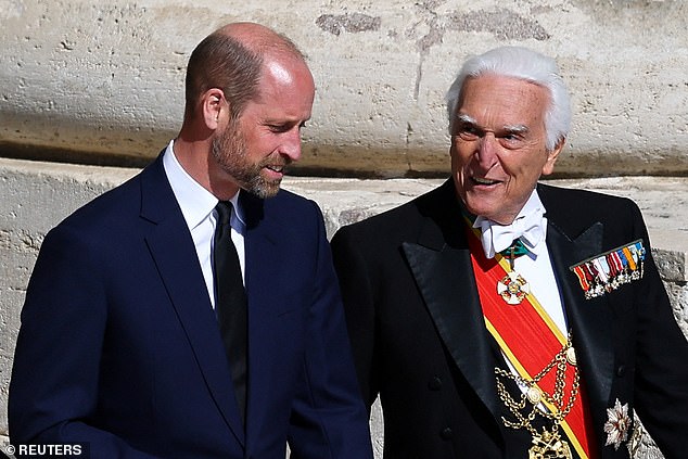 The Prince of Wales arrived alone for the funeral of Pope Francis on Saturday, representing the British Royal Family
