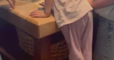 Princess Lilibet's adorable American accent was heard for the first time as the three-year-old gave her one-word verdict on mother Meghan Markle's £10 jam