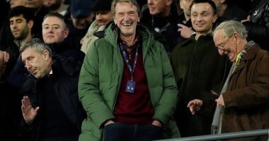 Sir Jim Ratcliffe warned fans last month that United were in danger of going bust by Christmas