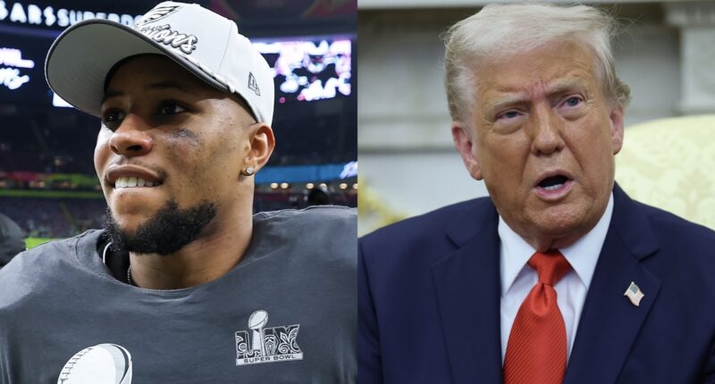 Chile! Saquon Barkley Speaks Out After Meeting Up With Donald Trump Ahead Of Philadelphia Eagles' White House Visit