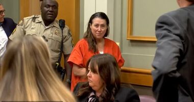 Angelia 'Angie' Solomon, 55, has pleaded not guilty to the charges of solicitation to commit first-degree murder