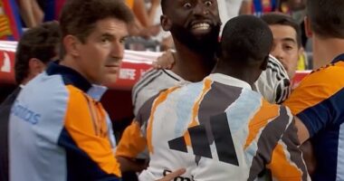 Real Madrid defender Antonio Rudiger is facing a lengthy ban for his actions during Los Blancos ' dramatic Copa Del Rey final defeat