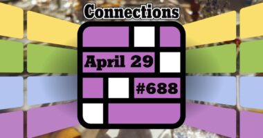 Today's Connections Hints & Answers For April 29, 2025 (Puzzle #688)