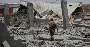 US strikes kill 8 in Yemen's capital, Houthi rebels say, as America says over 800 strikes conducted