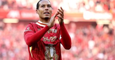 Virgil van Dijk says Liverpool are fully deserving of their Premier League title triumph