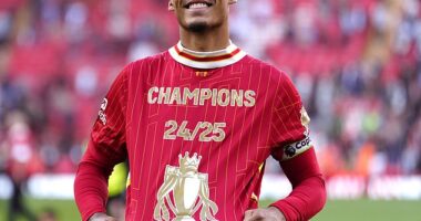 Liverpool won their 20th top-flight title - drawing them level with arch rivals Manchester United