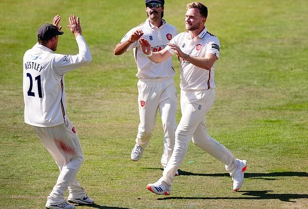 Essex's Sam Cook is set to get his England Test debut against Zimbabwe next month