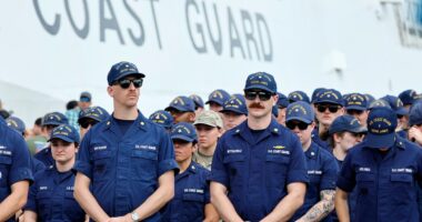 Wife of US Coast Guard member arrested over expired visa after security check for military housing