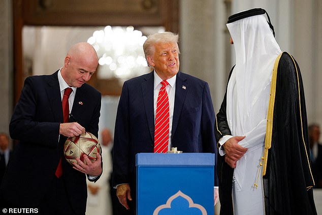 Qatar's prime minister has sensationally claimed his nation does not need to 'buy influence' in the United States amid mounting backlash about a $400million luxury jet offered to Donald Trump  as the president arrived in Qatar on Wednesday