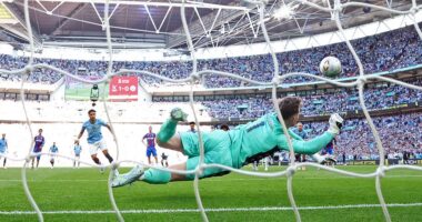 Crystal Palace vs Manchester City - FA Cup Final: Live score and updates as VAR denies Palace a second goal after penalty drama