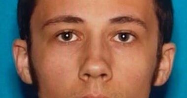 Guy Edward Bartkus, 25, is accused of setting off the blast just before 11am Saturday at the American Reproductive Centers in Palm Springs inside a silver Ford Fusion sedan