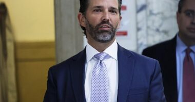 Donald Trump Jr breaks political truce over Joe Biden's cancer diagnosis as he posts Jill Biden 'cover-up' conspiracy