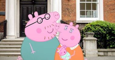 Peppa Pig's family has announced their new addition to the family, with the safe arrival of a baby girl on Tuesday morning at London's Lindo Wing