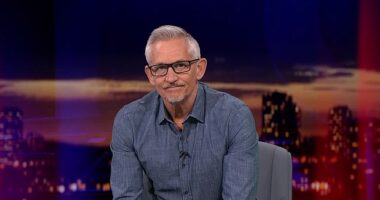 Gary Lineker presented his final Match of the Day on Sunday evening after 25 years