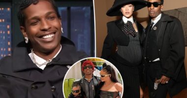 A$AP Rocky teases baby name for his and Rihanna's third child