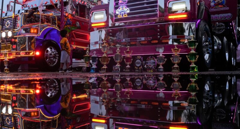 AP PHOTOS: Former US school buses get a second life in Panama