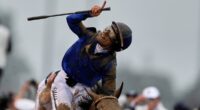 AP PHOTOS: Sovereignty wins the 151st Kentucky Derby