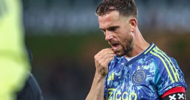 Ajax and Jordan Henderson suffer the mother of all chokes as they concede 99th-minute equaliser to let Dutch title slip out of their grasp - having needed just six points from final five games