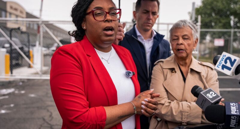 Alina Habba charges Democratic congresswoman with assault after clash with masked agents at ICE facility