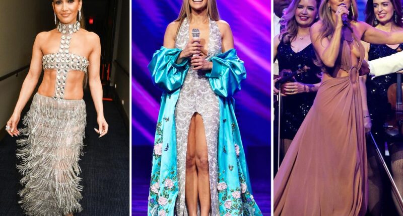 All of Jennifer Lopez's AMAs 2025 outfits