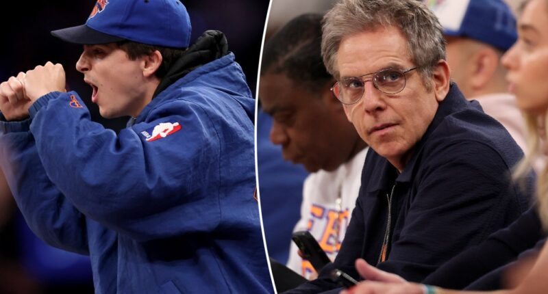 All the celebs at the Knicks-Celtics NBA Playoffs series Timothée Chalamet, Ben Stiller, more
