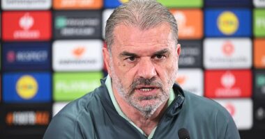 Tottenham boss Ange Postecoglou has fired back at former Arsenal manager Arsene Wenger