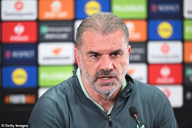 Tottenham boss Ange Postecoglou has fired back at former Arsenal manager Arsene Wenger