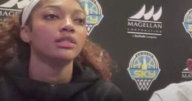 Angel Reese gave a blunt eight-word verdict on her spat with Caitlin Clark on Saturday