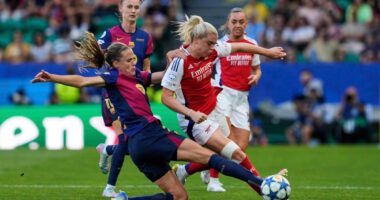 Arsenal vs Barcelona LIVE: Women’s Champions League final latest score and updates from Lisbon