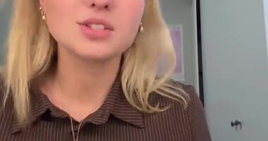 Edge FM presenter Abbey Fidge, 19, shared a clip to TikTok in which she revealed she had a 'disappointing' encounter with a renowned Australian DJ
