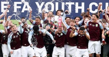Aston Villa's talented Under-18s triumphed 3-1 over Manchester City to win the FA Youth Cup