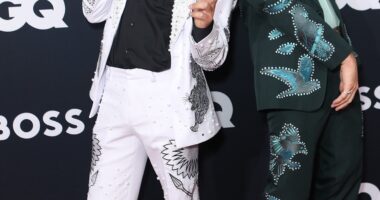 Aussie comedy duo The Inspired Unemployed have taken a less is more approach to promoting their new TV series The List. Pictured: Matt 'Falcon' Ford and Jack Steele