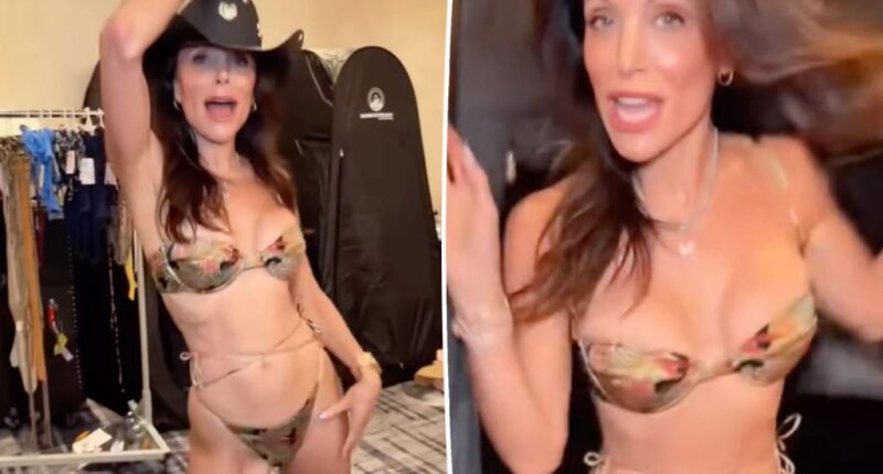 Bethenny Frankel, 54, turns up the heat in tiny bikini