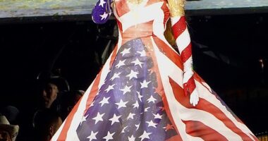 Beyonce's controversial rendition of The Star Spangled Banner on her Cowboy Carter tour may have contained a secret left wing political statement