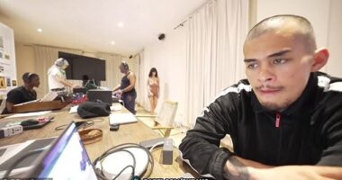 Bianca Censori went completely nude in Kanye West 's livestream, just shortly after fans believed he seemingly came out as 'gay'