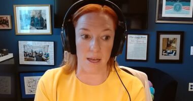 Joe Biden's former Press Secretary has claimed she never realized her boss was in cognitive decline until the world watched it unfold on live TV during last summer's presidential debate