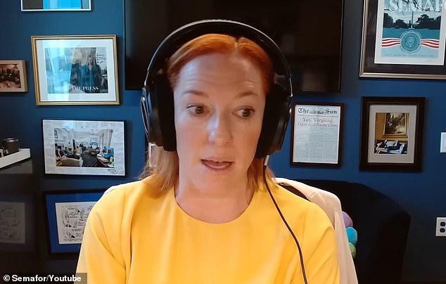 Joe Biden's former Press Secretary has claimed she never realized her boss was in cognitive decline until the world watched it unfold on live TV during last summer's presidential debate