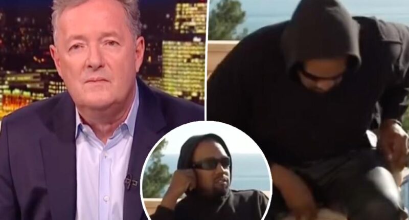 'Big baby' Kanye West storms out of heated Piers Morgan interview after host gets rapper's X followers wrong