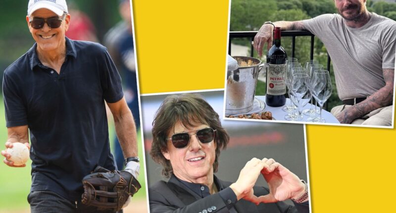 Boys' club with Tom Cruise, George Clooney, David Beckham and more