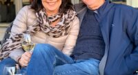 A British woman stabbed to death in France planned to divorce her husband after starting a new relationship, a friend has claimed. Mother of four Karen Carter, 65, was happy after meeting businessman Jean-Francois Guerrier but kept quiet about it, said the fellow expat. Pictured: Pictured: Ms Carter with her husband Alan