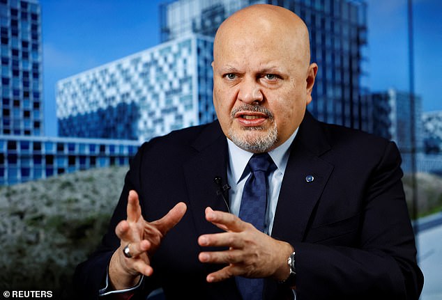 The chief prosecutor of the International Criminal Court, Karim Khan (pictured), is alleged to have sexually assaulted his female colleague