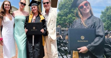 Brooke Shields shares sweet family snaps celebrating daughter Rowan's college graduation